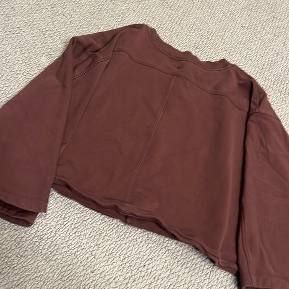 Lululemon Pullover Cape Brown M/L - Picture 5 of 6